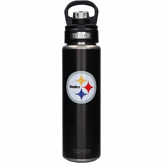 Tervis Pittsburgh Steelers 24oz. Wide Mouth Leather Water Bottle 3 Tervis Pittsburgh Steelers 24oz. Wide Mouth Leather Water Bottle