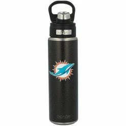 Tervis Miami Dolphins 24oz. Wide Mouth Leather Water Bottle