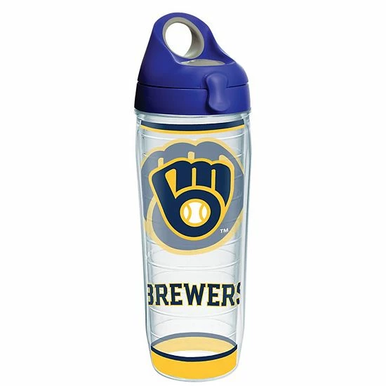 Tervis Milwaukee Brewers 24oz. Tradition Classic Water Bottle 3 Tervis Milwaukee Brewers 24oz. Tradition Classic Water Bottle