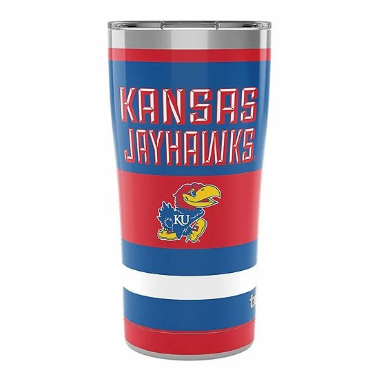 Tervis Kansas Jayhawks 20oz. Bold Stainless Tumbler 3 Tervis Kansas Jayhawks 20oz. Bold Stainless Tumbler