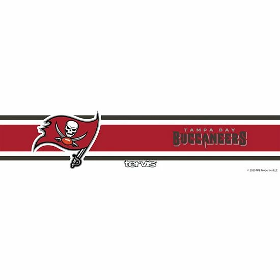 Tervis Tampa Bay Buccaneers 12oz. Stripes Wine Tumbler 5 Tervis Tampa Bay Buccaneers 12oz. Stripes Wine Tumbler - Image 3