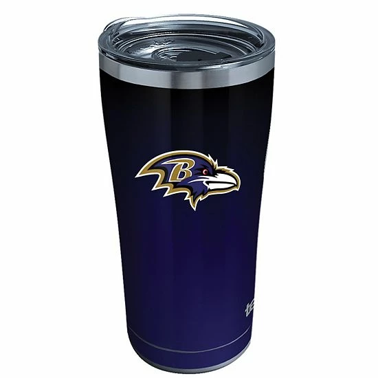 Tervis Baltimore Ravens 20oz. Ombre Stainless Steel Tumbler 4 Tervis Baltimore Ravens 20oz. Ombre Stainless Steel Tumbler - Image 2