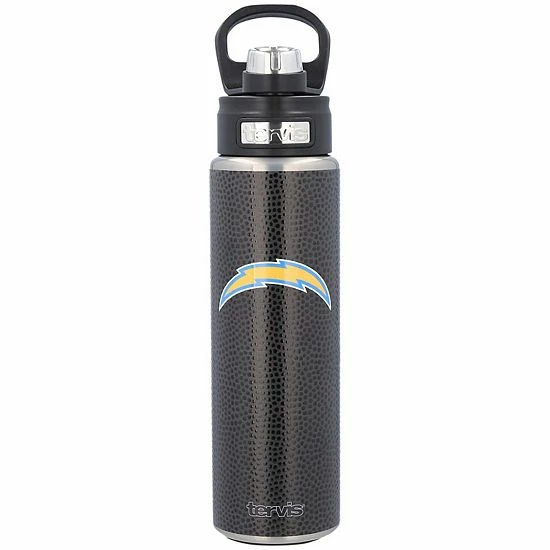 Tervis Los Angeles Chargers 24oz. Wide Mouth Leather Water Bottle 3 Tervis Los Angeles Chargers 24oz. Wide Mouth Leather Water Bottle