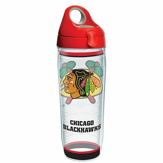 Tervis Chicago Blackhawks 24oz. Tradition Classic Water Bottle 4 Tervis Chicago Blackhawks 24oz. Tradition Classic Water Bottle - Image 2