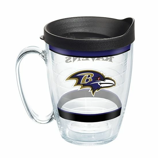 Tervis Baltimore Ravens 16oz. Tradition Classic Mug 4 Tervis Baltimore Ravens 16oz. Tradition Classic Mug - Image 2