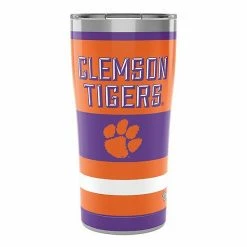 Tervis Clemson Tigers 20oz. Bold Stainless Tumbler