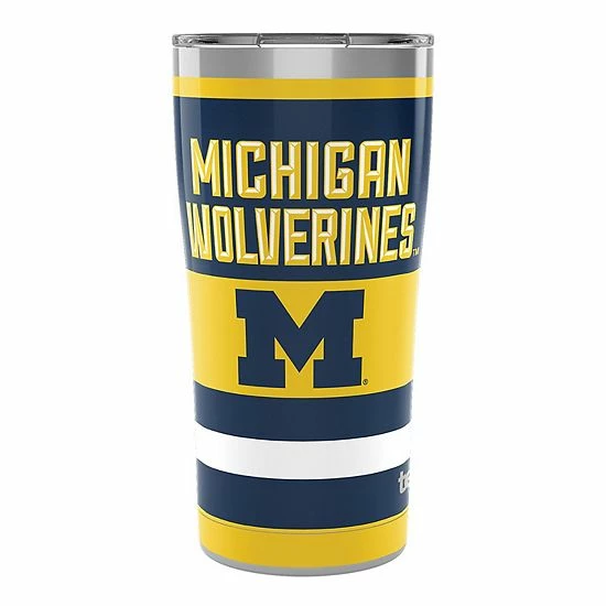 Tervis Michigan Wolverines 20oz. Bold Stainless Tumbler 3 Tervis Michigan Wolverines 20oz. Bold Stainless Tumbler
