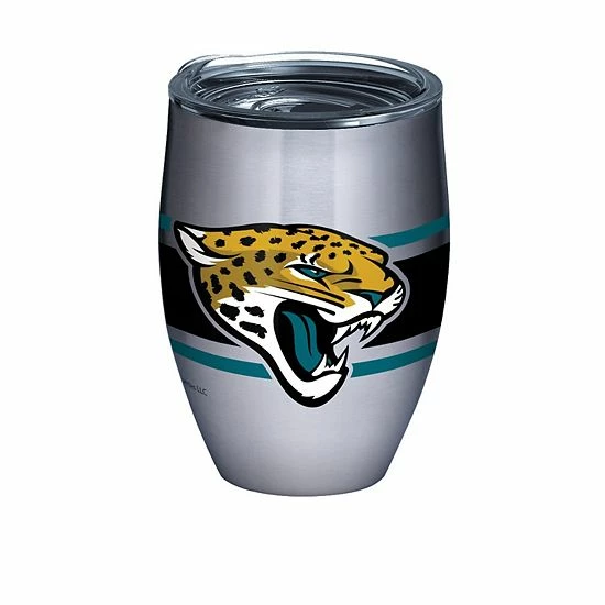 Tervis Jacksonville Jaguars 12oz. Stripes Wine Tumbler 3 Tervis Jacksonville Jaguars 12oz. Stripes Wine Tumbler