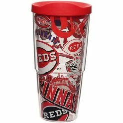 Tervis Cincinnati Reds 24oz. All Over Wrap Tumbler With Lid