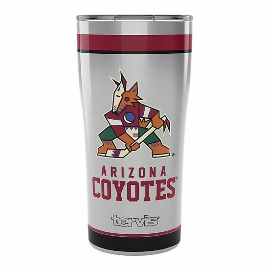 Tervis Arizona Coyotes 20oz. Traditional Stainless Steel Tumbler 4 Tervis Arizona Coyotes 20oz. Traditional Stainless Steel Tumbler - Image 2
